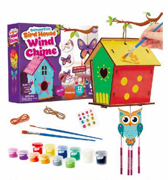 Create & Paint Your Own Birdhouse: A DIY Craft Kit for Kids – Goodie City -  Your Premier Online Shop for Selected Toys and Gifts